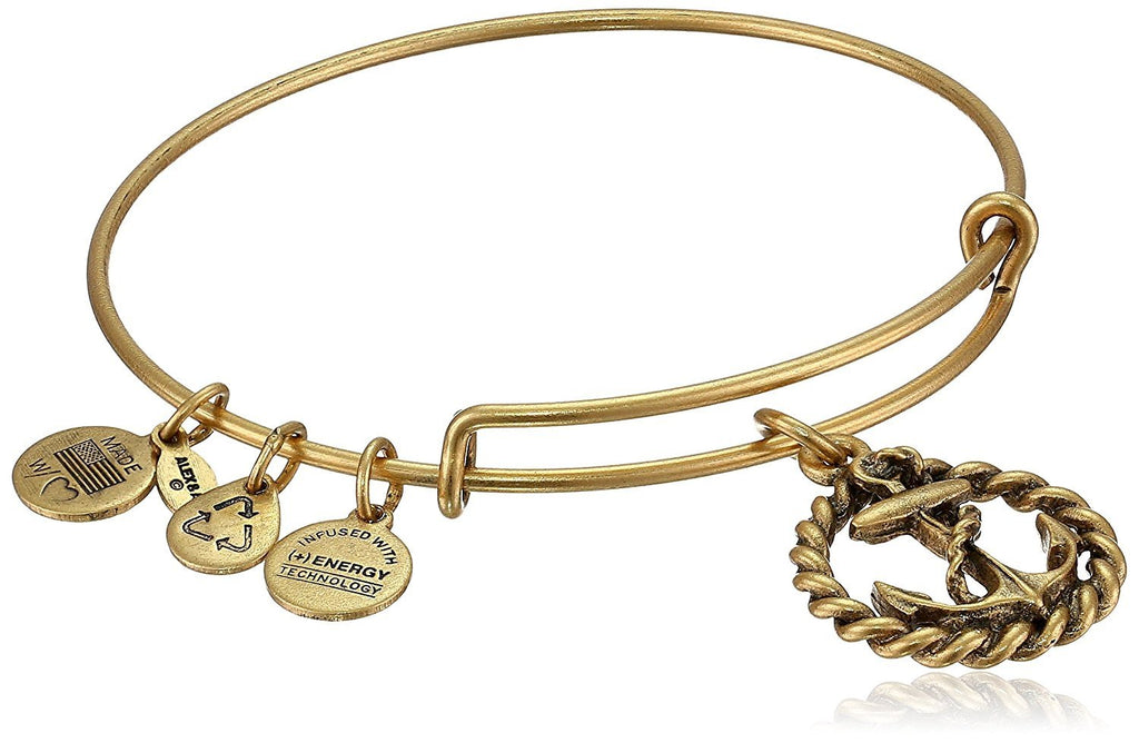 Alex and Ani Womens Nautical Charm Bangle