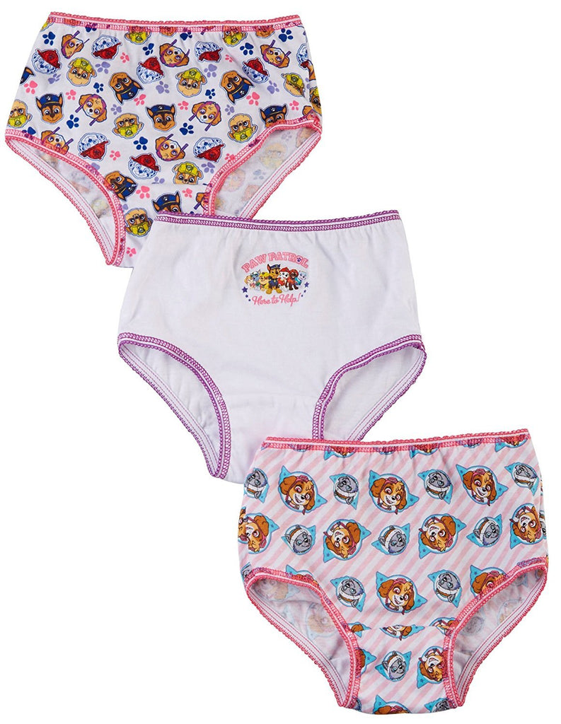 Nickelodeon Paw Patrol Toddler Girl's 3 Pack Girls Underwear Panties