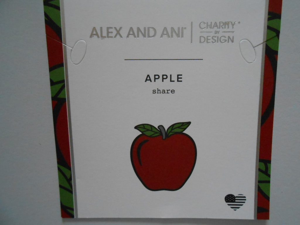 Alex and Ani Charity by Design, Apple EWB, Bangle Bracelet