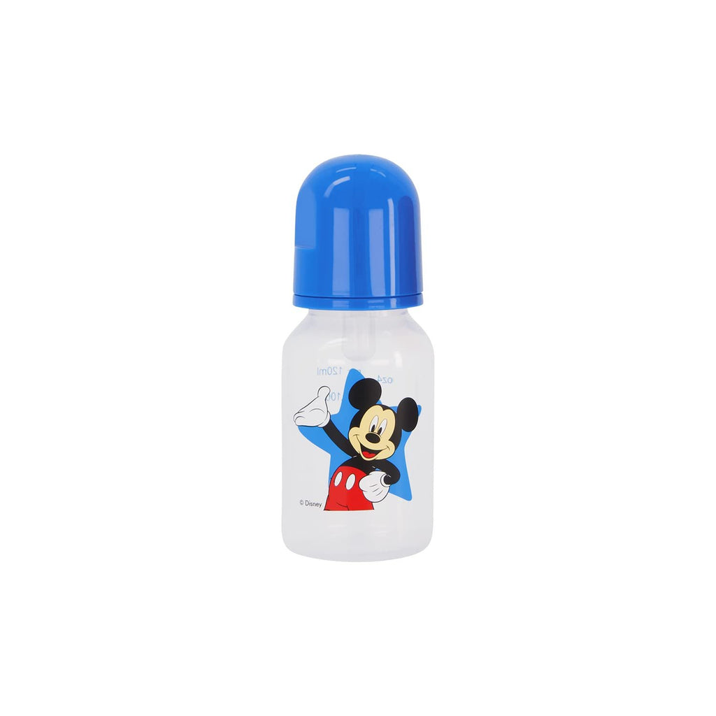 Baby Bottles 5 oz for Boys and Girls| 3 Pack of Disney"Mickey Starboy" Infant Bottles for Newborns and All Babies | BPA-Free Plastic Baby Bottle for Baby Shower