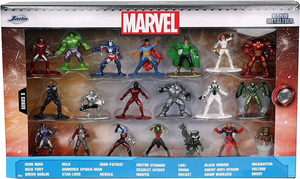 Jada Nano Metalfigs Marvel 20 Pk Wave 5