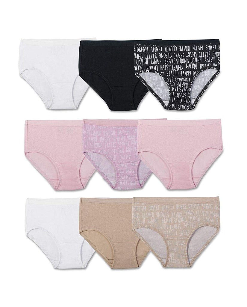 Fruit of the Loom Girls' Cotton Brief Underwear