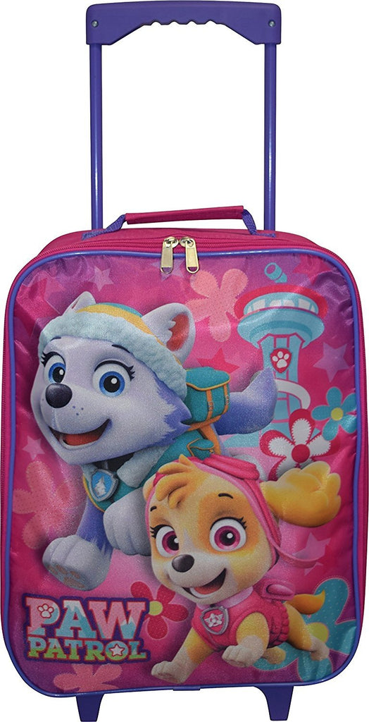 Nickelodeon Paw Patrol Girl's 15" Collapsible Wheeled Pilot Case - Rolling Luggage