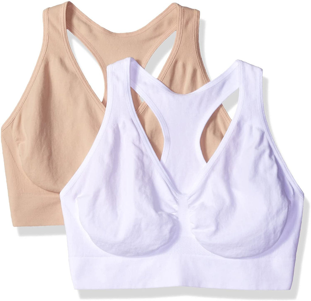 Hanes Women's Ultimate Comfy Support Wirefree 2 Pack