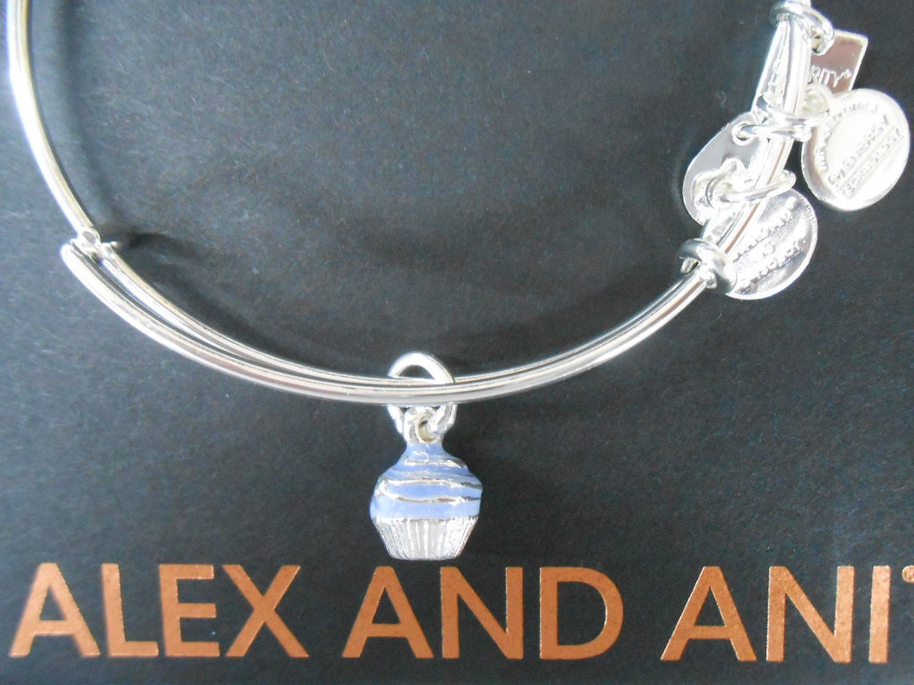 Alex and Ani Charity by Design, Cupcake II EWB Bangle Bracelet