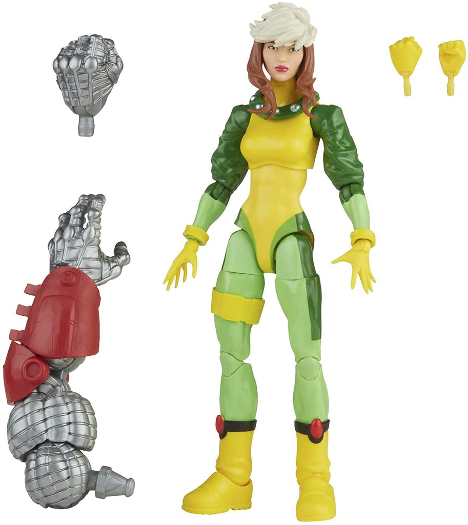 Hasbro Marvel Legends Series 6-inch Scale Action Figure Toy Marvel's Rogue Premium Design, 1 Figure, 2 Accessories, and 1 Build-A-Figure Part