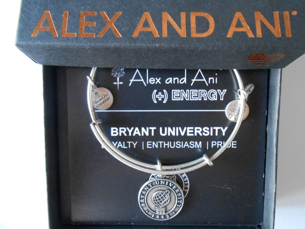 Alex and Ani Bryant University Logo Expandable Bangle Bracelet