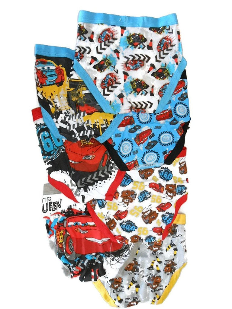 Handcraft Little Boys' Disney Cars 7 Pack Brief