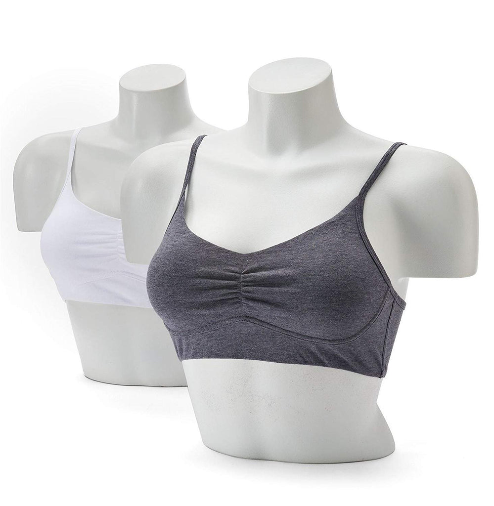 Fruit of The Loom Signature Ladies Ultra Soft Cotton Blend Crop Top Bras