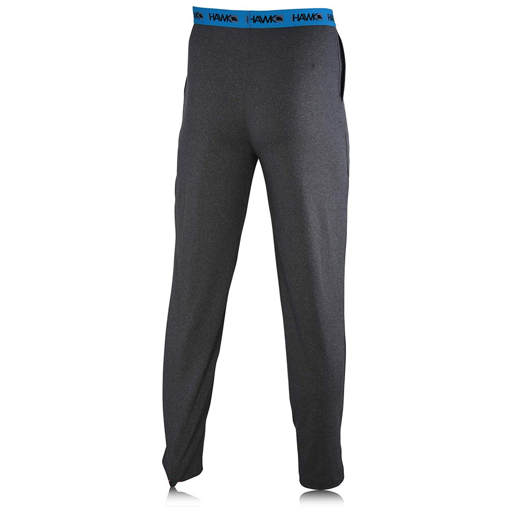 Tony Hawk Mens Lounge Pants - Pockets Super Soft Jersey Spandex/Polyester Blend Pajamas Birdman Navy