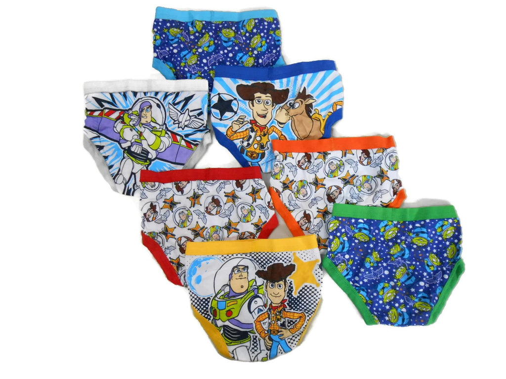 Disney Little Boys' Toy Story 7-Pack Briefs Size 4T Toddler