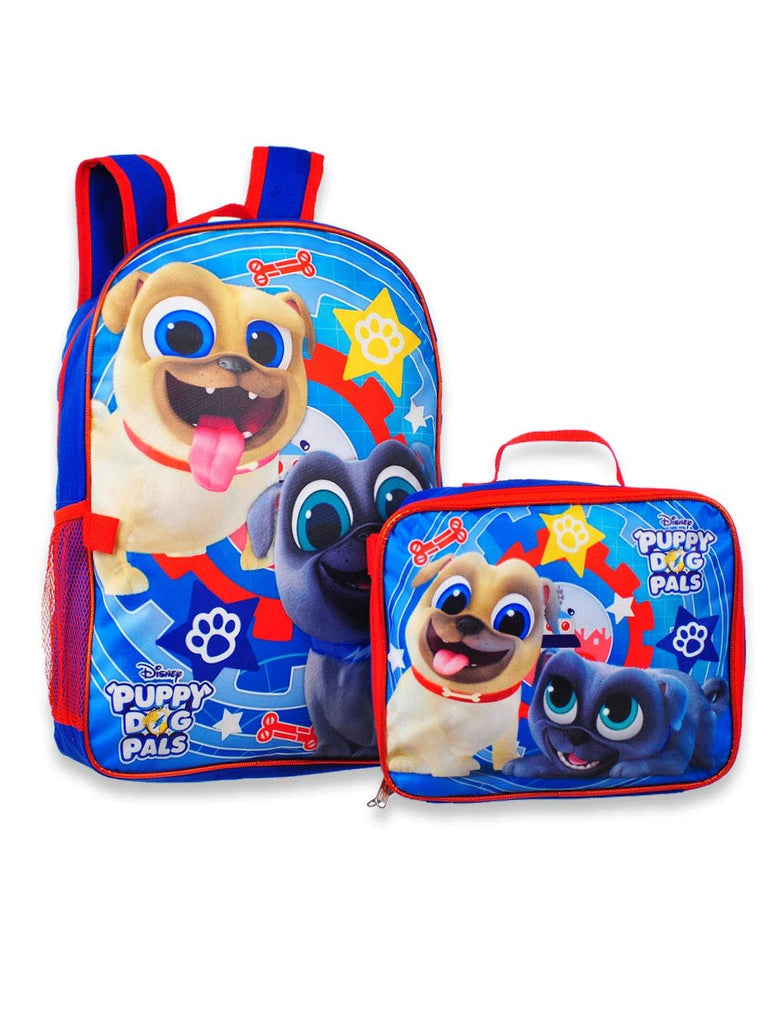 Disney Puppy Dog Pals Backpack with Insulated Lunchbox