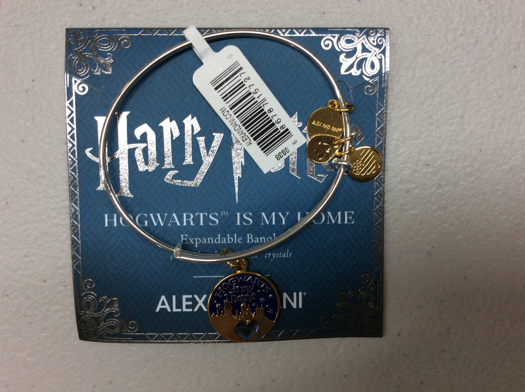 Alex and Ani Womens Harry Potter Hogwarts is My Home Bangle Two-Tone