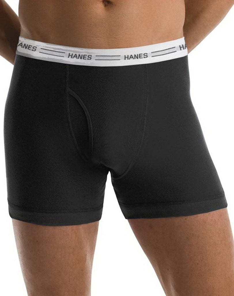 Hanes 4 Pack TAGLESS Boxer Briefs w/Flex Waistband