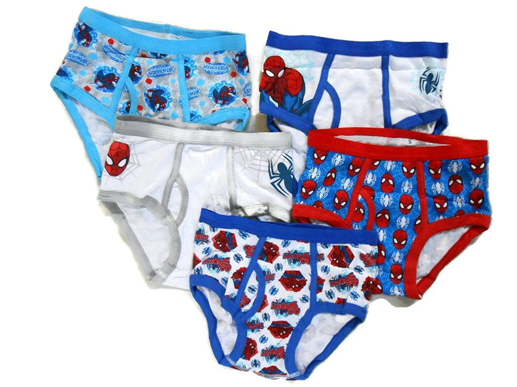 Marvel Little Boys' Spiderman Five-Pack of Briefs