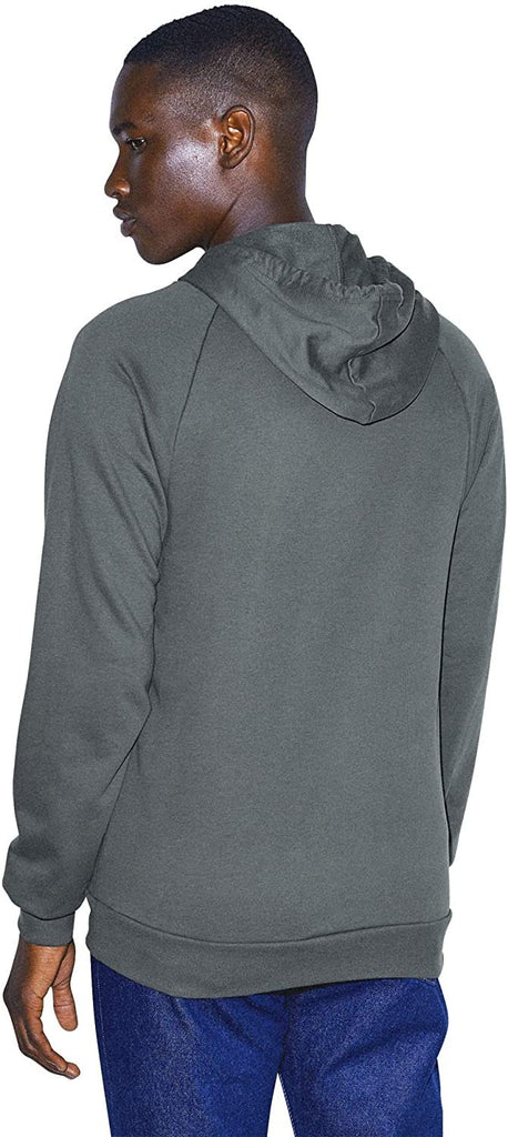 American Apparel Men's California Fleece Long Sleeve Pullover Hoodie