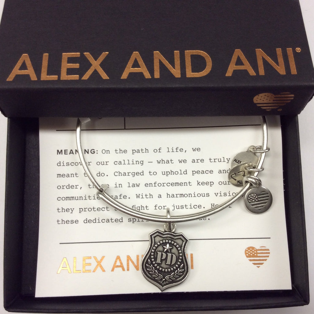 Alex and Ani Womens Law Enforcement Bangle