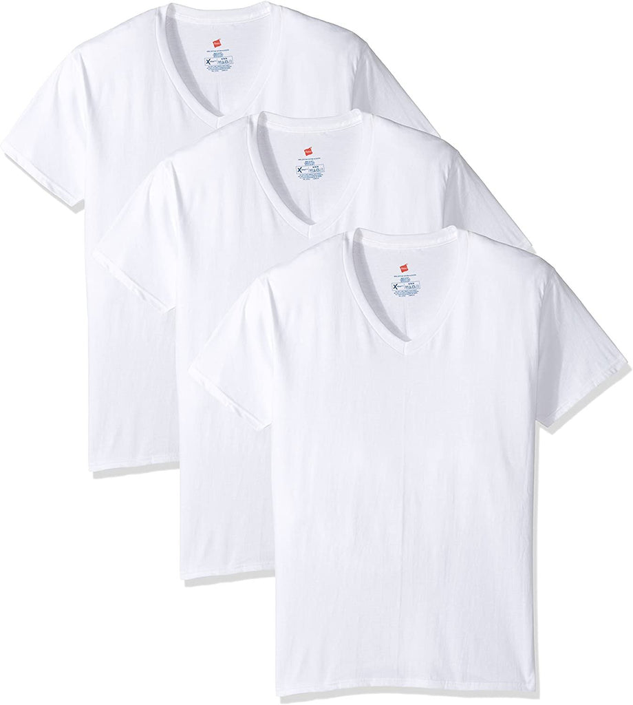 Hanes Ultimate Men's 3-Pack X-Temp Comfort V-Neck T-Shirt