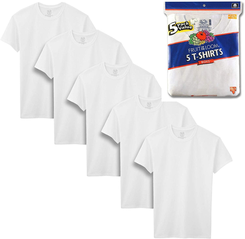 Fruit of the Loom Big Boys' Crew Neck Tee