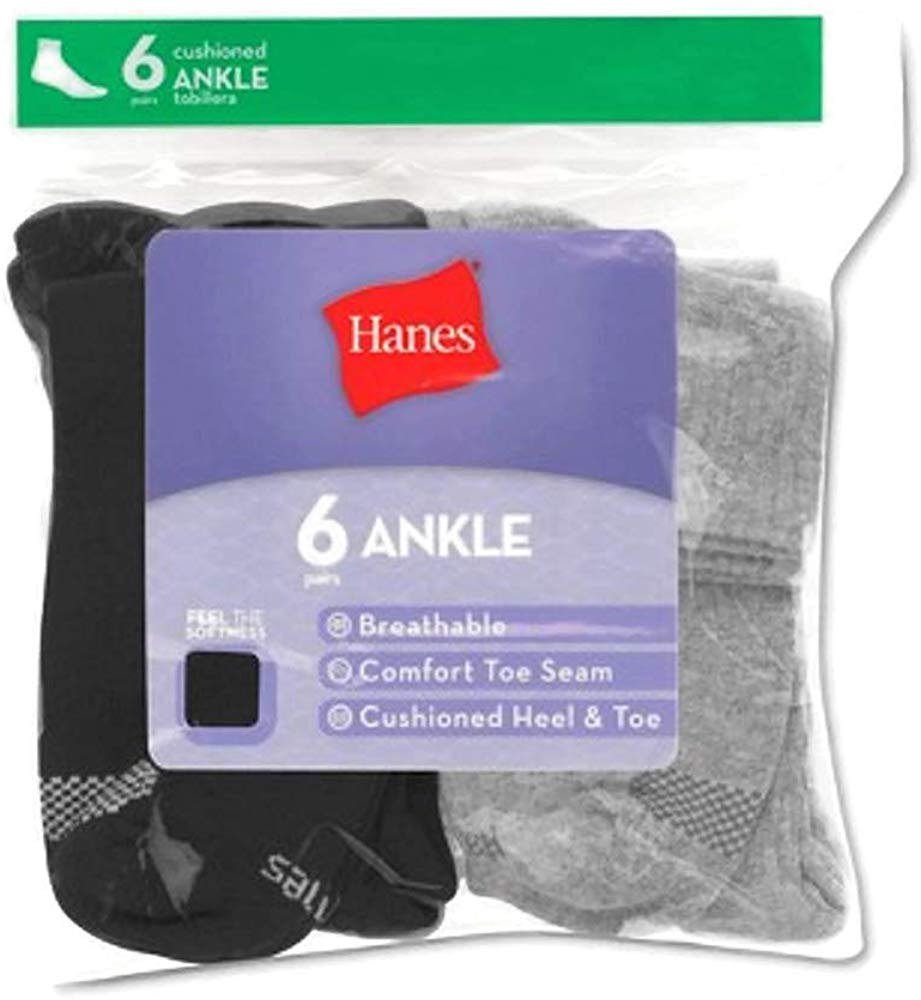 Hanes Women's Ankle Socks