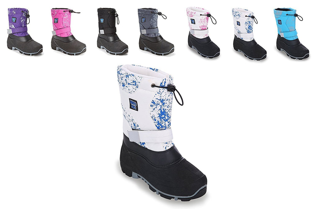 Unisex Waterproof Snow Boots Insulate - Cold Weather Snow Boot (Toddler/Little Kid/Big Kid) Boys Girls Many Colors