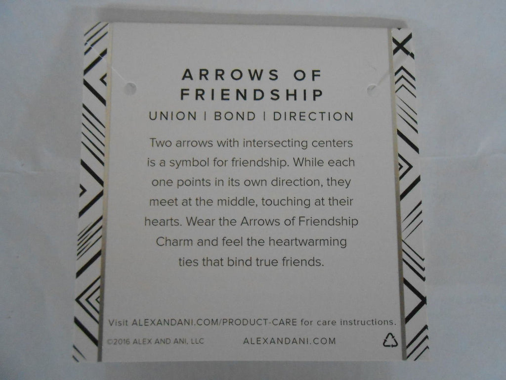 Alex and Ani Charity by Design Arrows of Friendship Expandable Bangle Bracelet