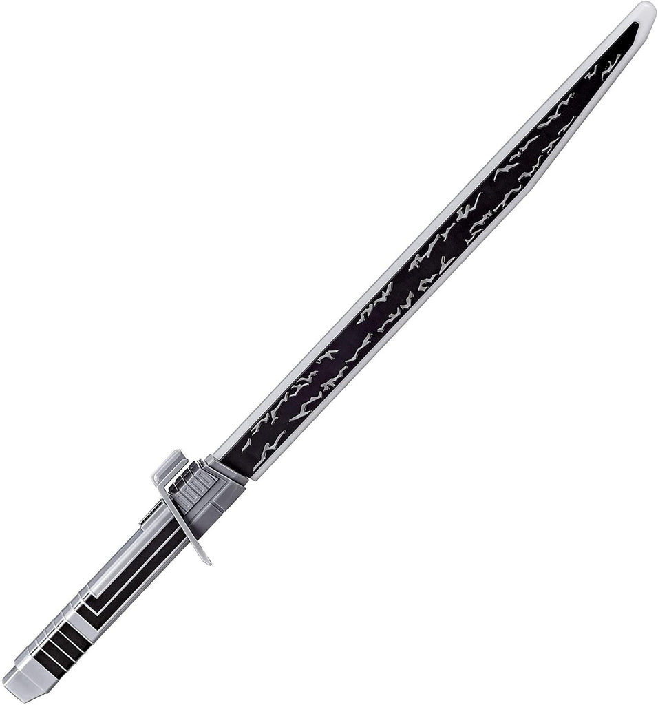 Star Wars Mandalorian Darksaber Lightsaber Toy with Electronic Lights and Sounds, The Clone Wars for Kids Roleplay Ages 5 and Up , Black