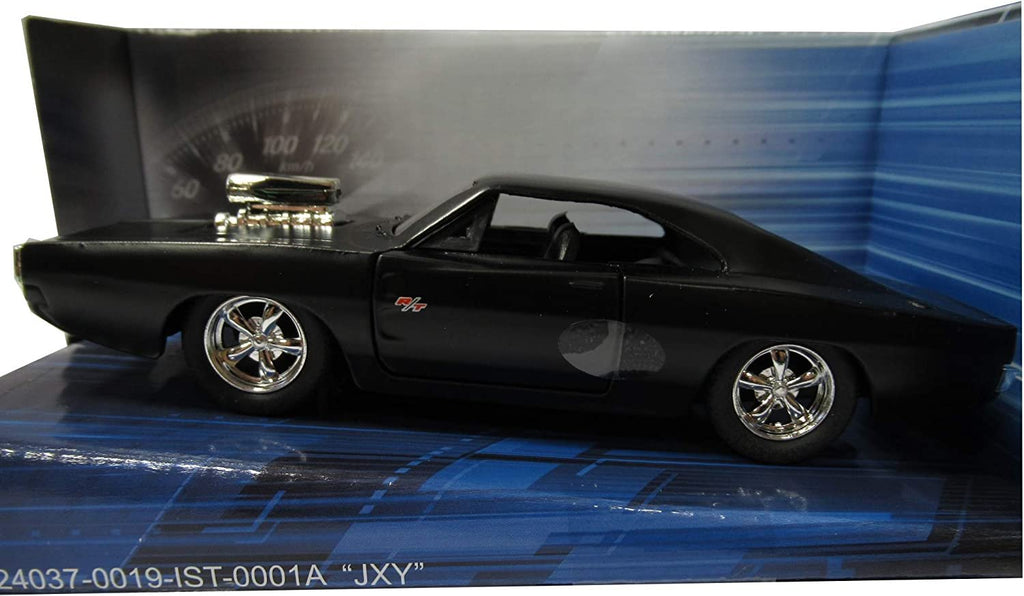 Dom's Dodge Charger R/T Matt Black Fast & Furious Movie 1/32 Diecast Model Car by Jada