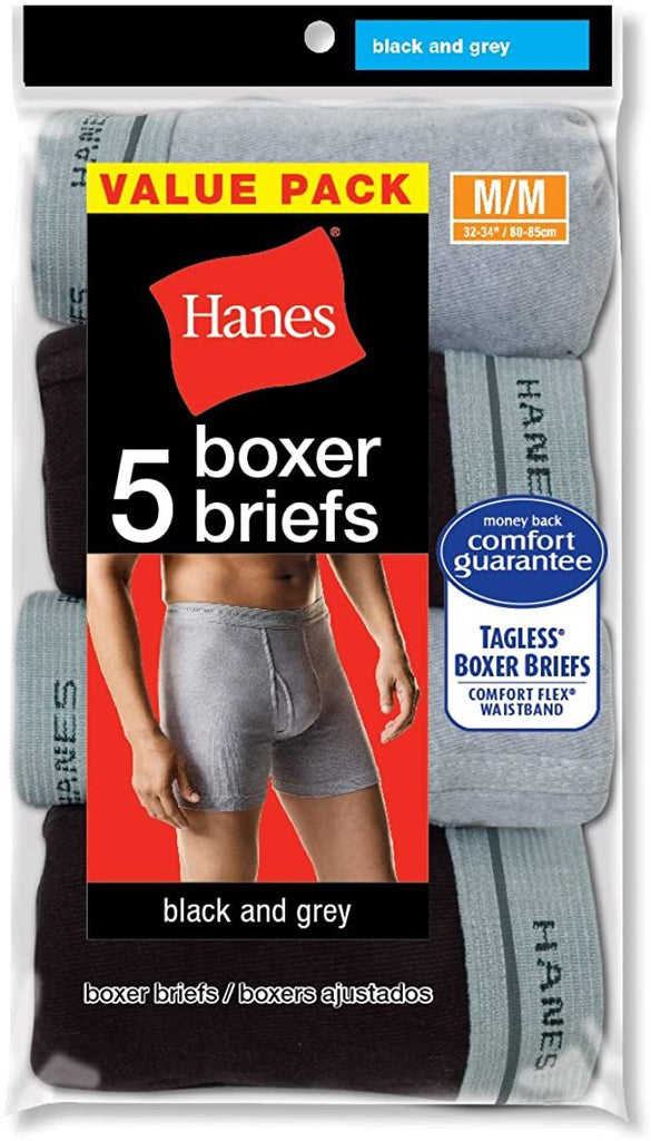 Hanes Men's 10-Pack B/g Boxer Brief