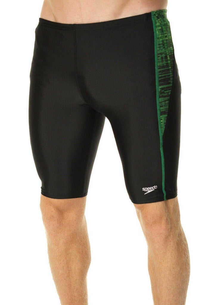 Speedo Men's/Boys Swimsuit Flash Line Race Jammer KELLY GREEN Sizes 20-28