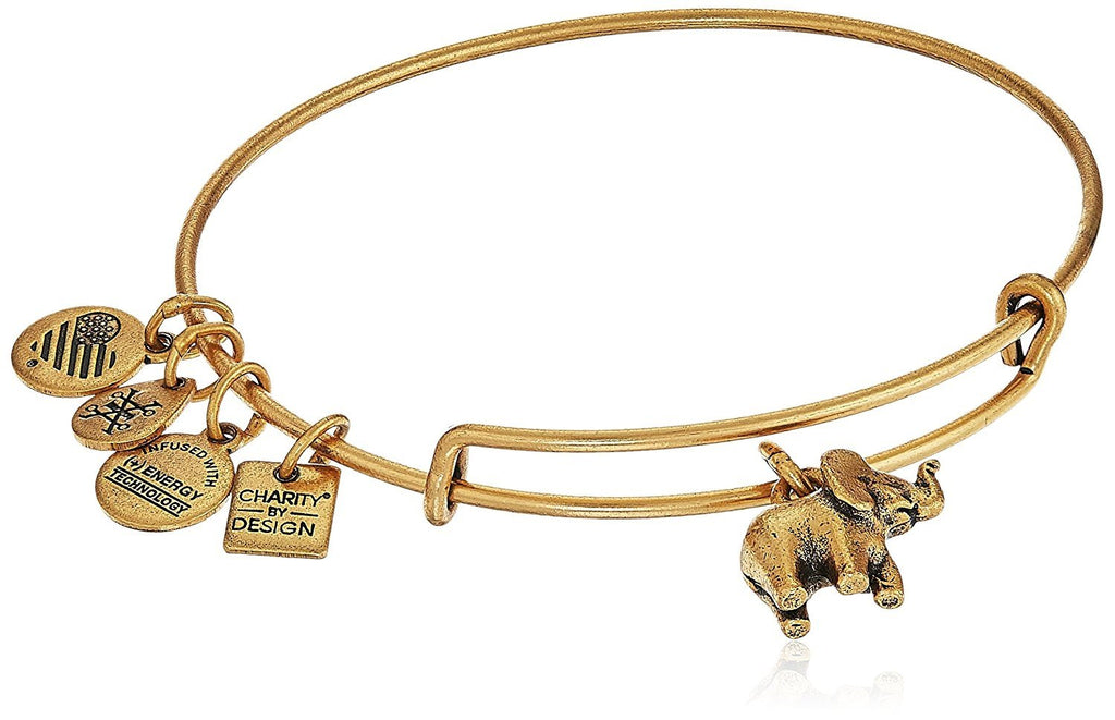 Alex and Ani Charity by Design, Elephant ii Bangle Bracelet