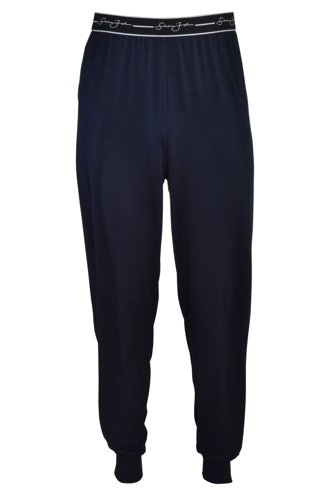 Sean John Mens Lounge Pants - Pockets Jersey Spandex/Polyester Blend Pajamas