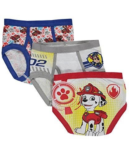 Paw Patrol Little Boys'Anchor Medley 3-Pack Briefs