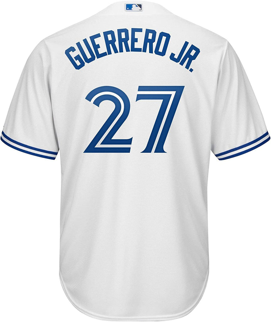 Outerstuff Vladimir Guerrero Jr. Toronto Blue Jays Youth 8-20 White Home Cool Base Replica Jersey