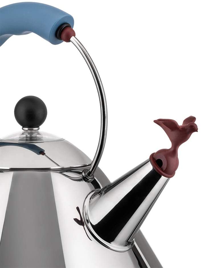 Alessi Michael Graves Kettle with Small Bird Shaped Whistle