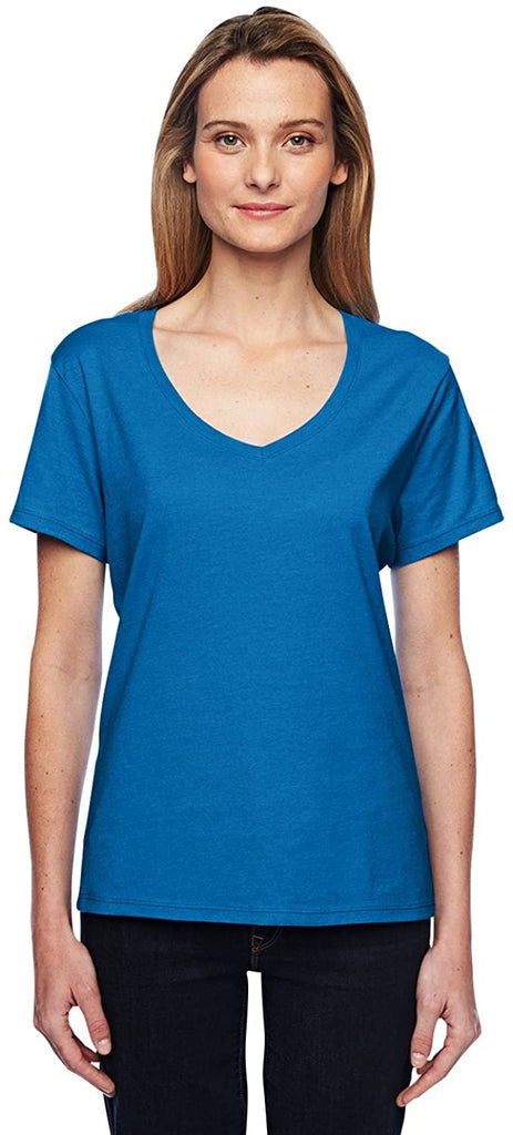 Hanes Women's X-Temp V-Neck T-Shirt (42V0)