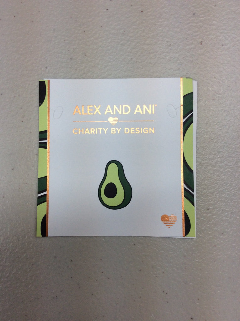 Alex and Ani Womens Charity By Design Avocado Bangle