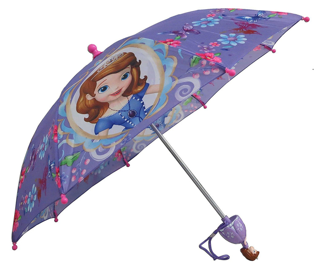 Disney Sofia the First Princess Umbrella -3D Handle