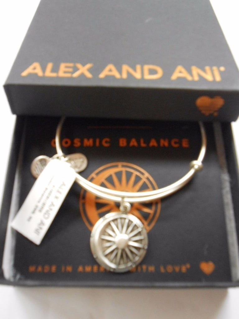 Alex and Ani Cosmic Balance Expandable Rafaelian Bangle Bracelet