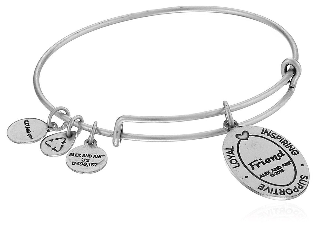 Alex and Ani Because I Love You, Friend II Expandable Bracelet