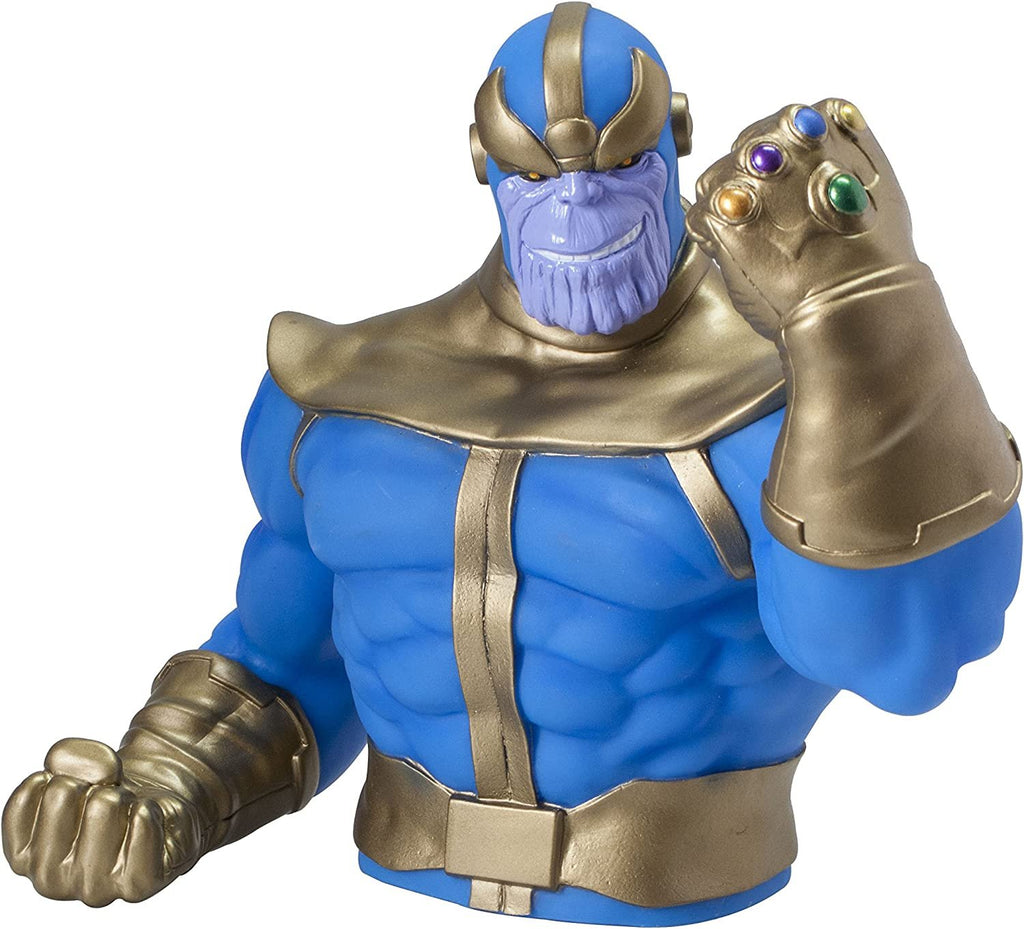 Marvel Thanos PVC Bust Bank,Multi-colored,4"