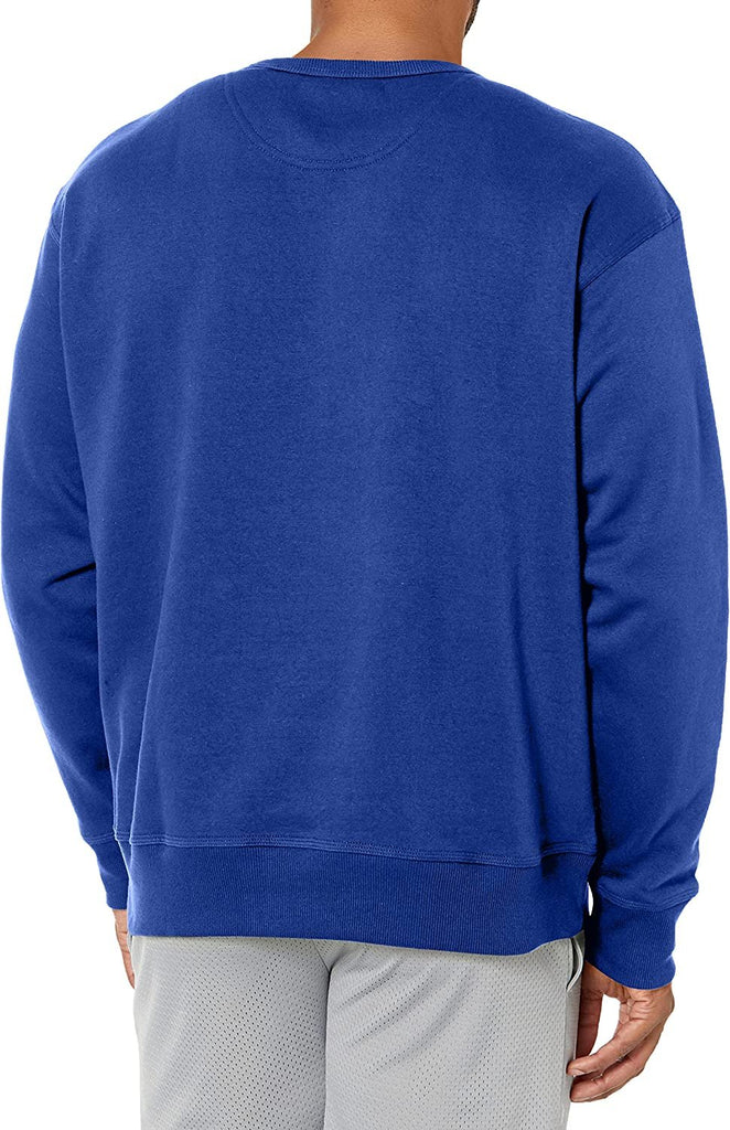 Champion Men's Powerblend Fleece Crew, C Logo