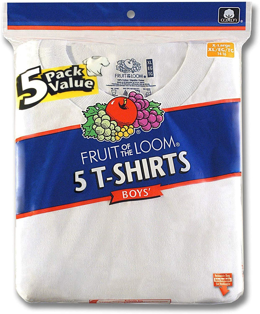 Fruit of the Loom Big Boys' Crew Neck Tee