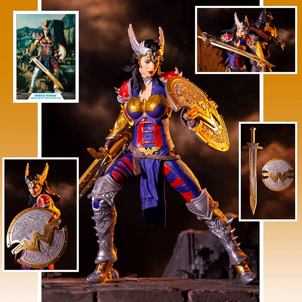 McFarlane - DC Multiverse 7 - Wonder Woman Designed by Todd Mcfarlane