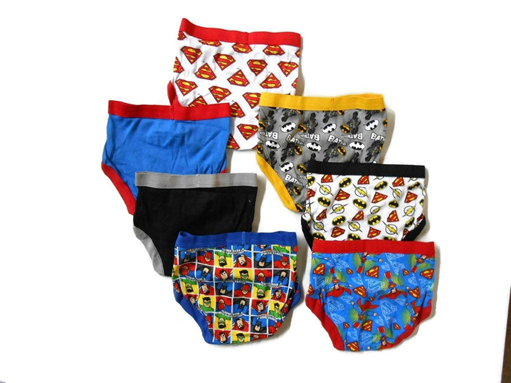 Handcraft Little Boys' Dc super Friend Brief 7 Pack Size 2T/3T