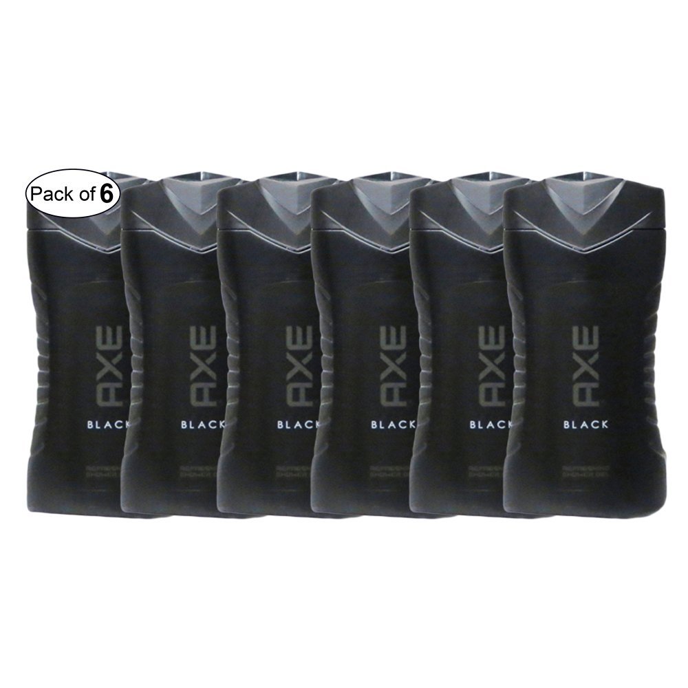 AXE Shower Gel- Black (250ml) (Pack of 6)