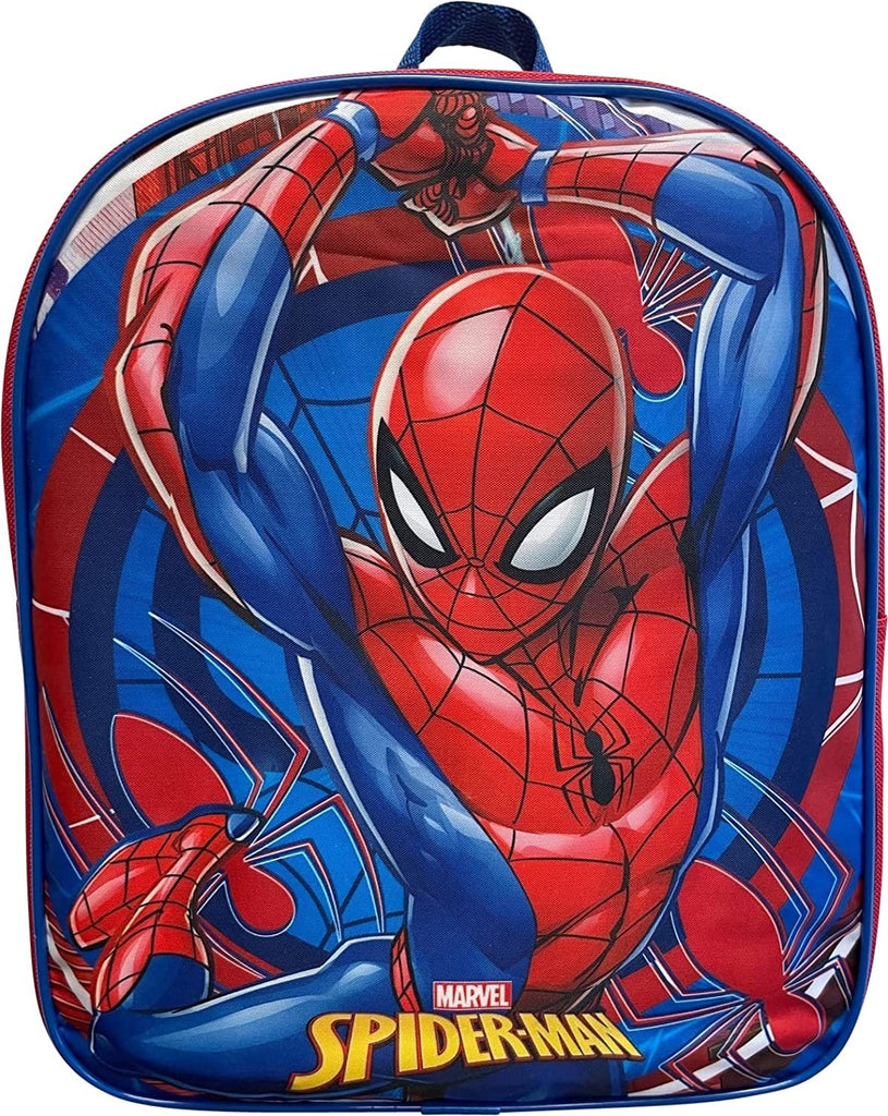 Spider-Man Toddle Boy 12 Inch Mini Backpack (Red-Blue)