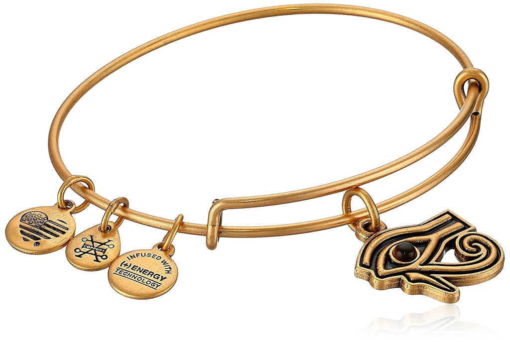 Alex and ANI Womens Eye of Horus EWB Bangle Bracelet, Expandable