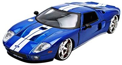 Fast & Furious 1:24 2005 Ford GT Die-cast Car, Toys for Kids and Adults