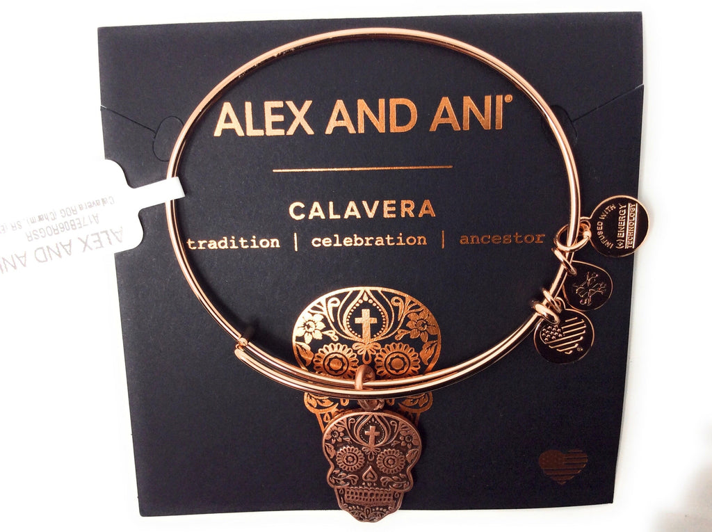 Alex and Ani Color Infusion, Calavera EWB Bangle Bracelet